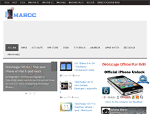 Tablet Screenshot of iphonemaroc.info
